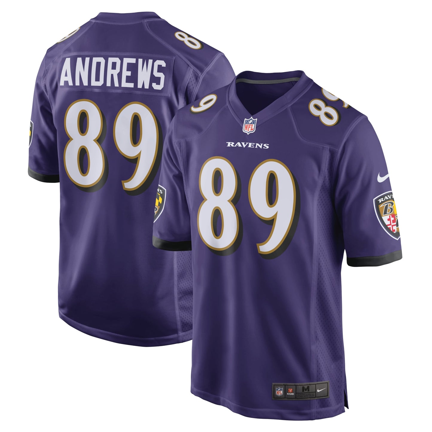 Mark Andrews Baltimore Ravens Nike Game Team Jersey - Purple