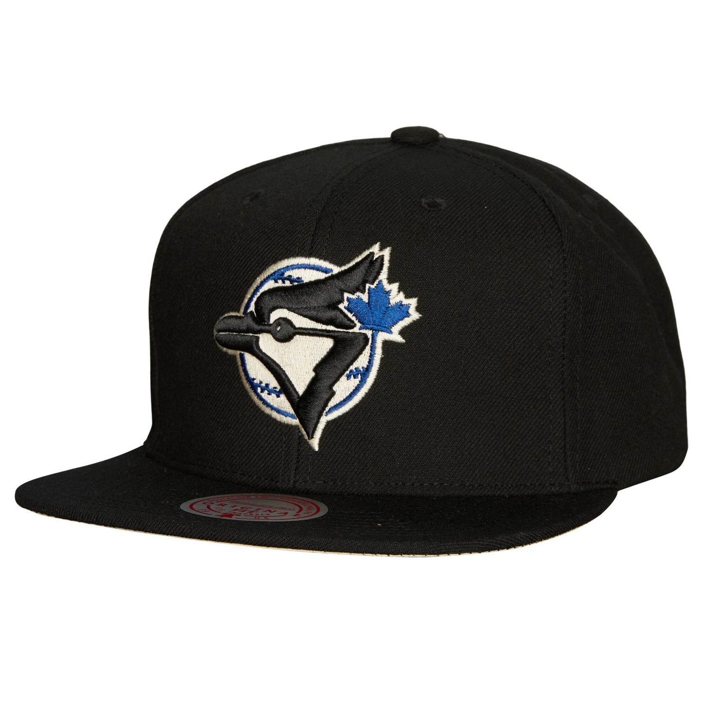Toronto Blue Jays Mitchell & Ness Cooperstown Collection True Classics Snapback Hat - Black