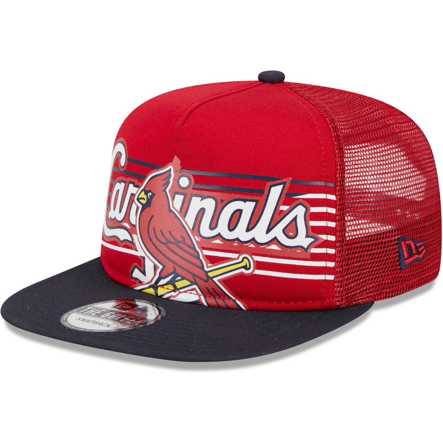 St. Louis Cardinals New Era Speed Golfer Trucker Snapback Hat - Red