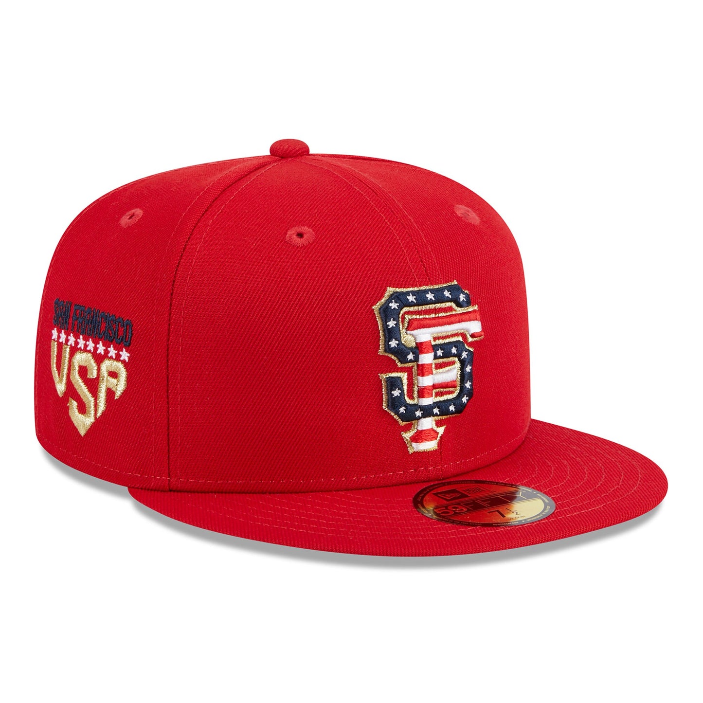 San Francisco Giants New Era 2023 Fourth of July 59FIFTY Fitted Hat - Red