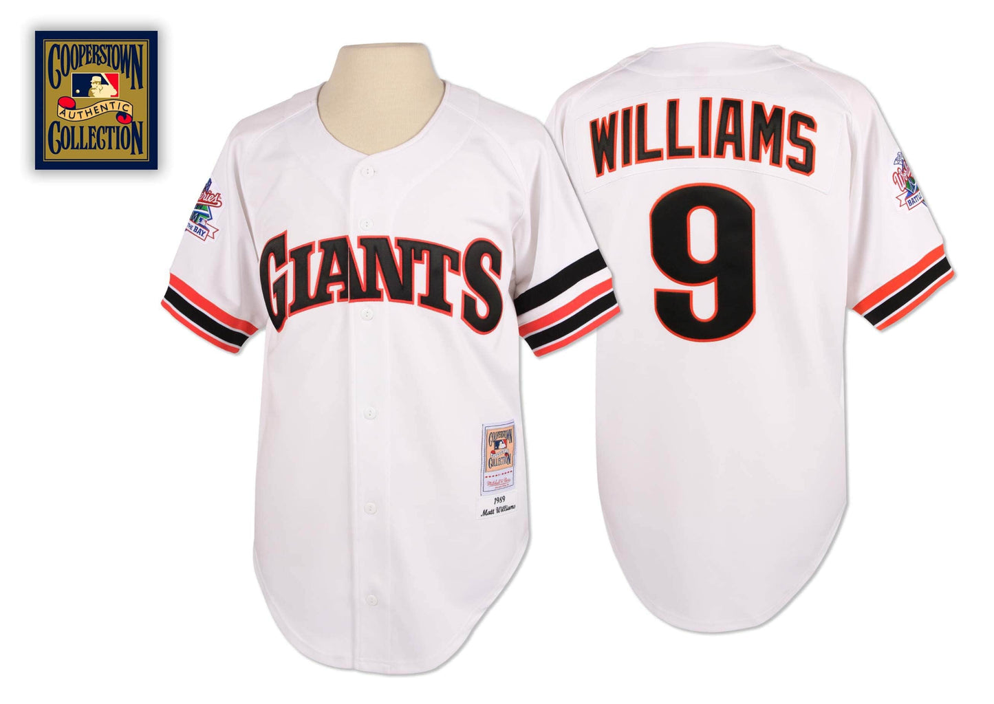 Matt Williams 1989 Authentic Jersey San Francisco Giants