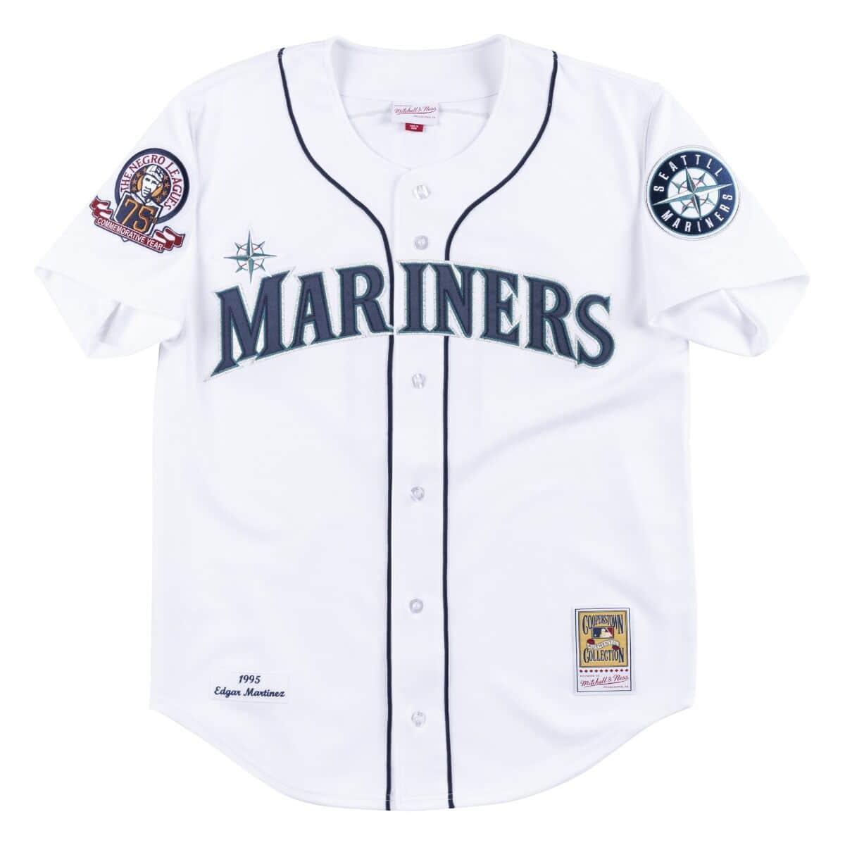 Authentic Jersey Seattle Mariners Home 1995 Edgar Martinez