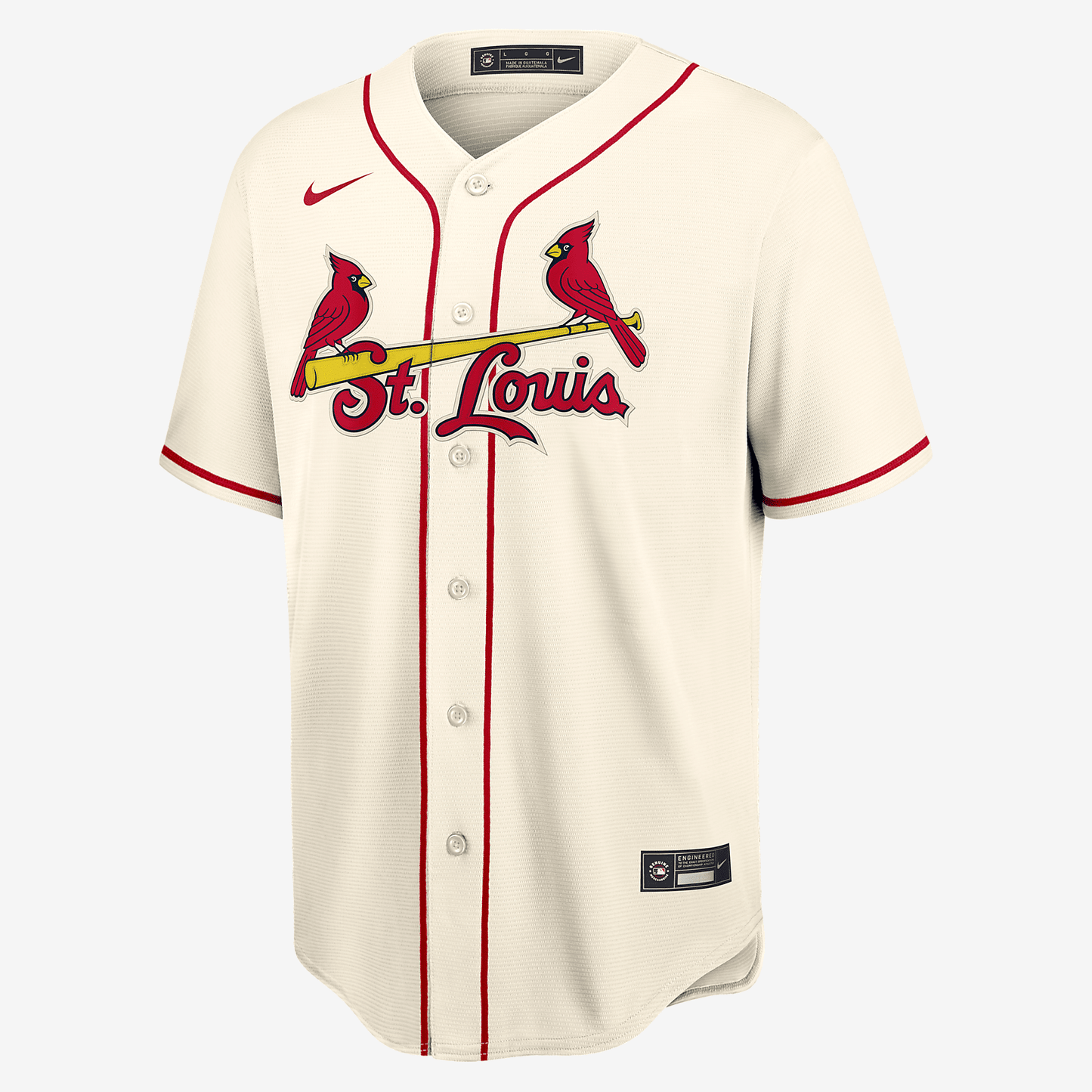 MLB St. Louis Cardinals (Paul Goldschmidt) Men's Replica Baseball Jersey - Cream