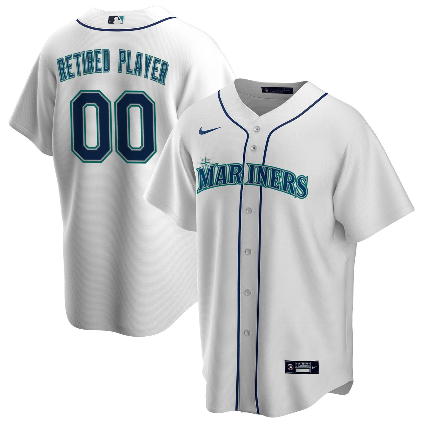 Seattle Mariners Nike Home Pick-A-Player Retired Roster Replica Jersey - White