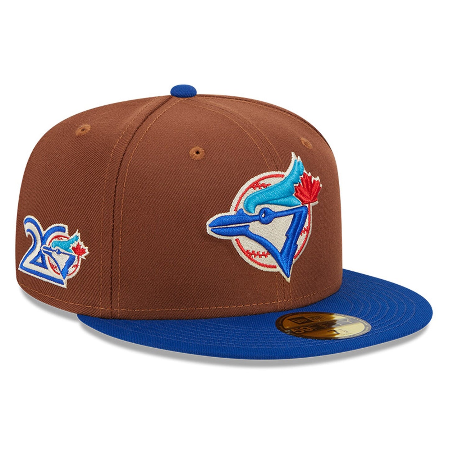 Toronto Blue Jays New Era Harvest 20th Anniversary 59FIFTY Fitted Hat - Brown