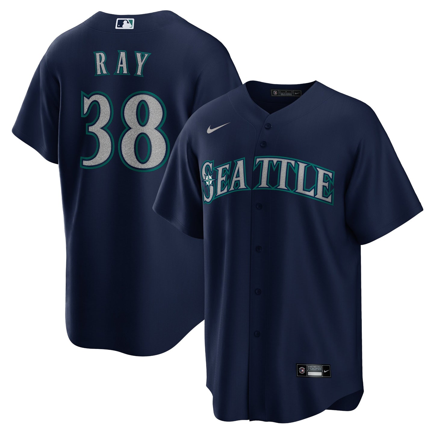 Robbie Ray Seattle Mariners Nike Alternate Replica Player Jersey - Navy