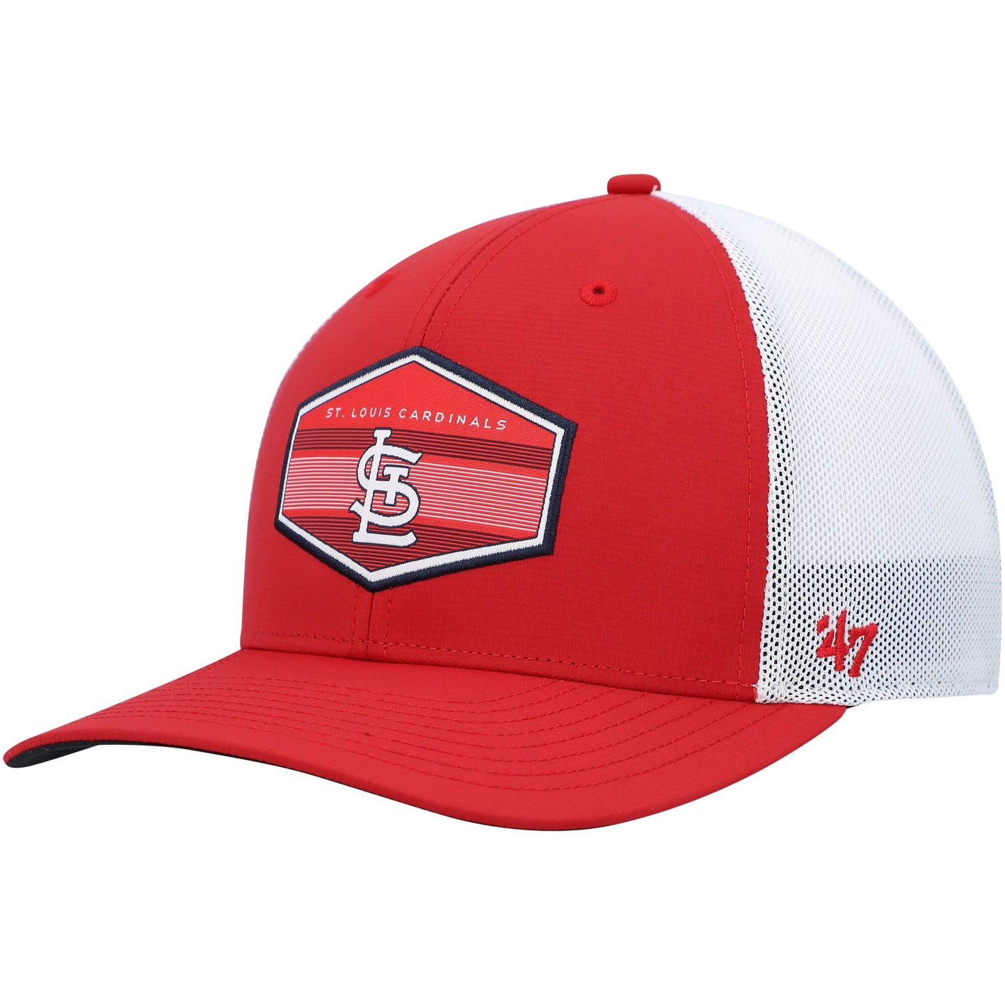 St. Louis Cardinals '47 Burgess Trucker Snapback Hat - Red/White