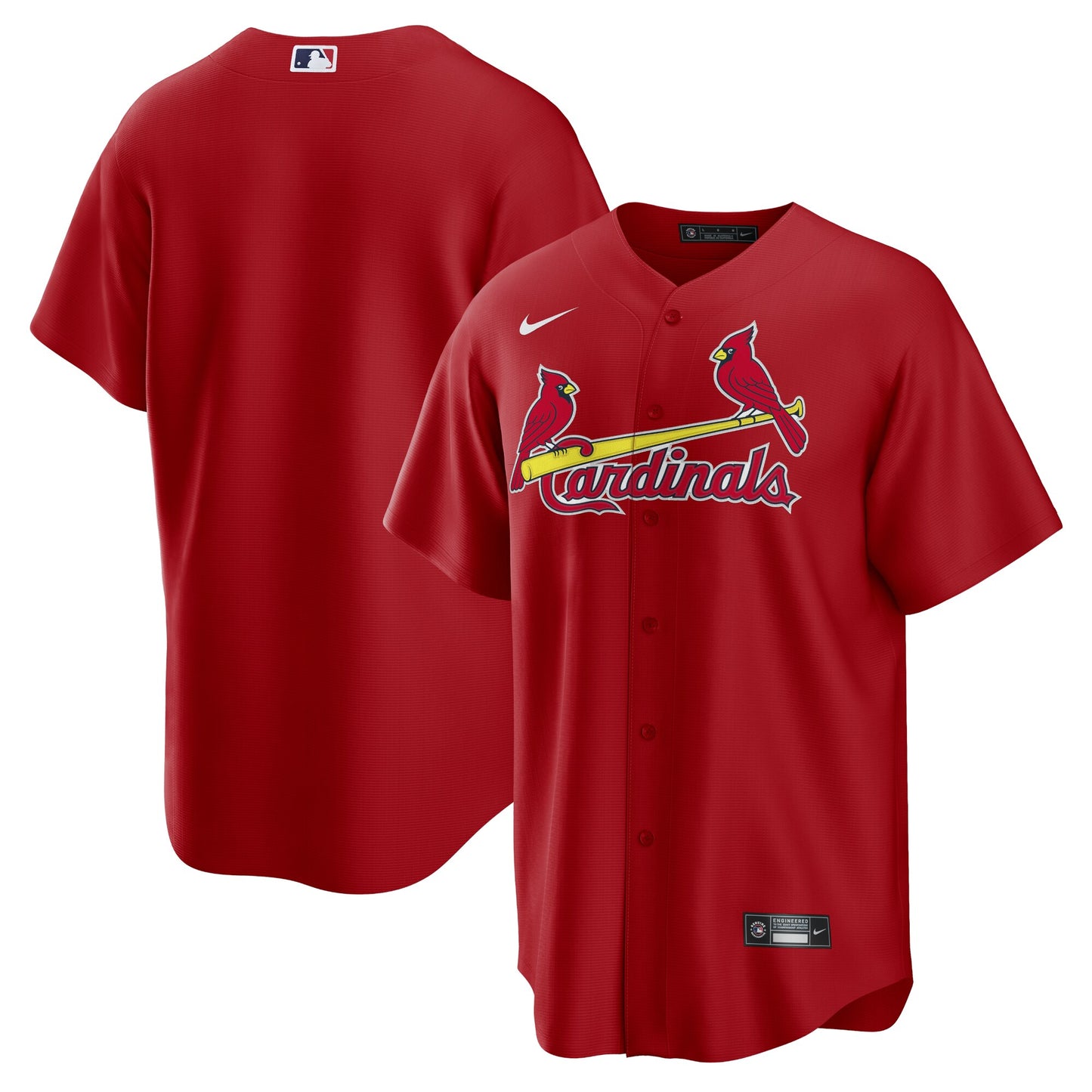 St. Louis Cardinals Nike Alternate Replica Team Jersey - Red