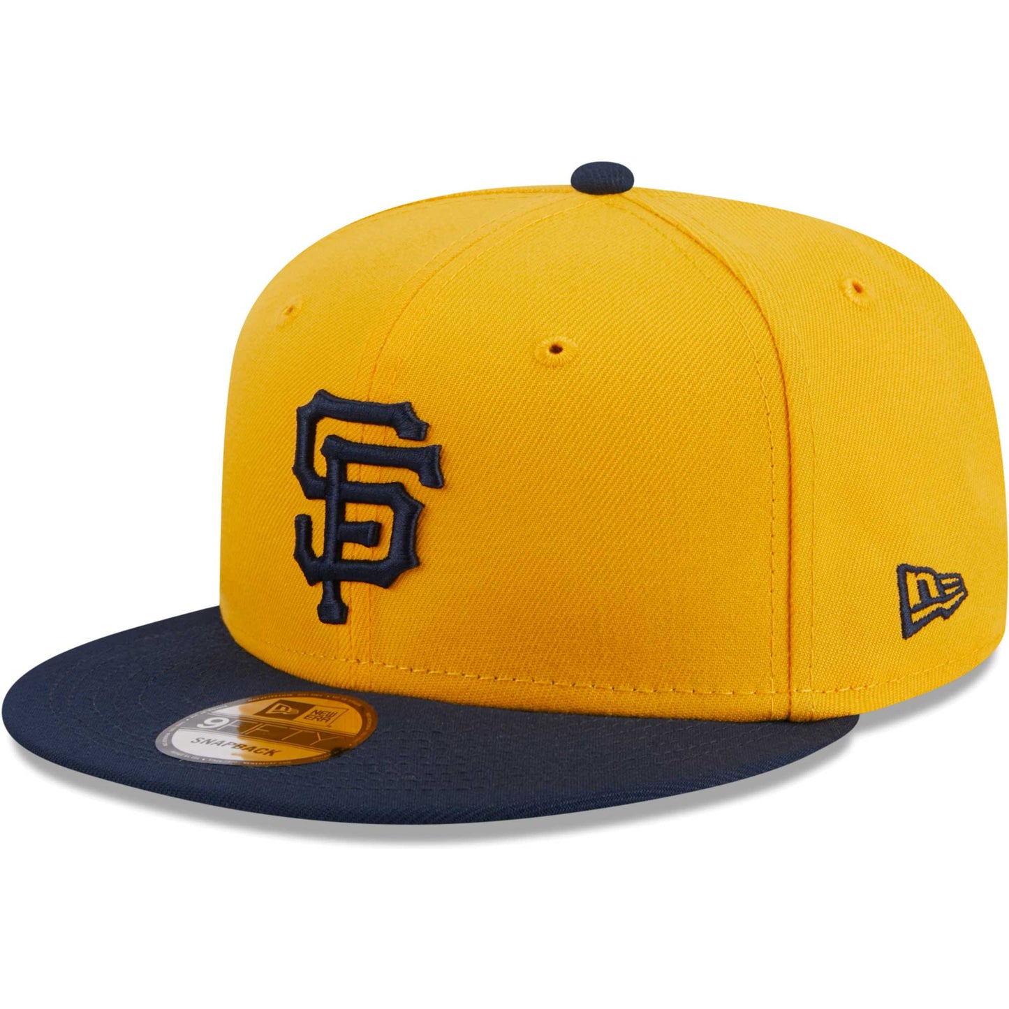San Francisco Giants New Era Two-Tone Color Pack 9FIFTY Snapback Hat - Gold