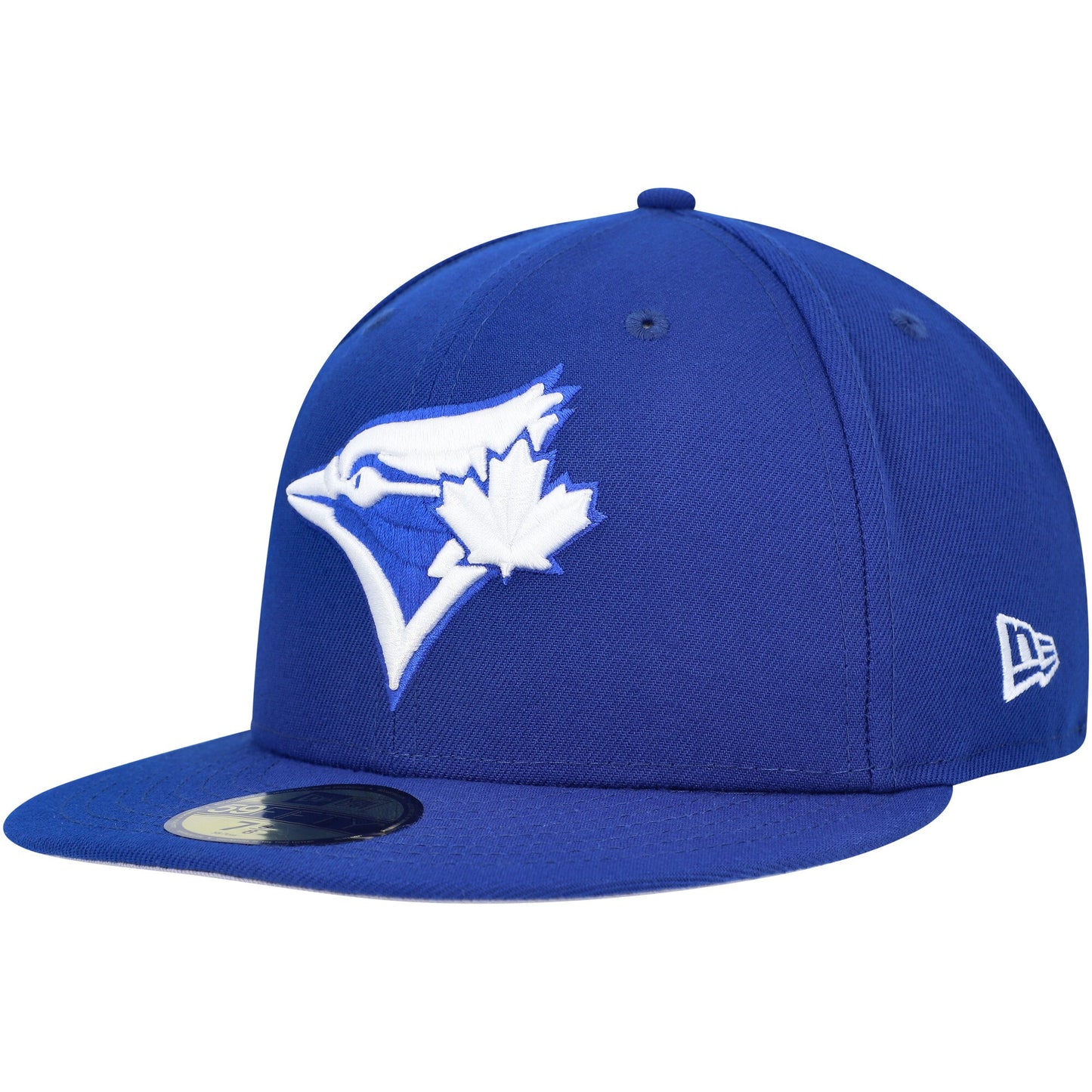Toronto Blue Jays New Era White Logo 59FIFTY Fitted Hat - Royal