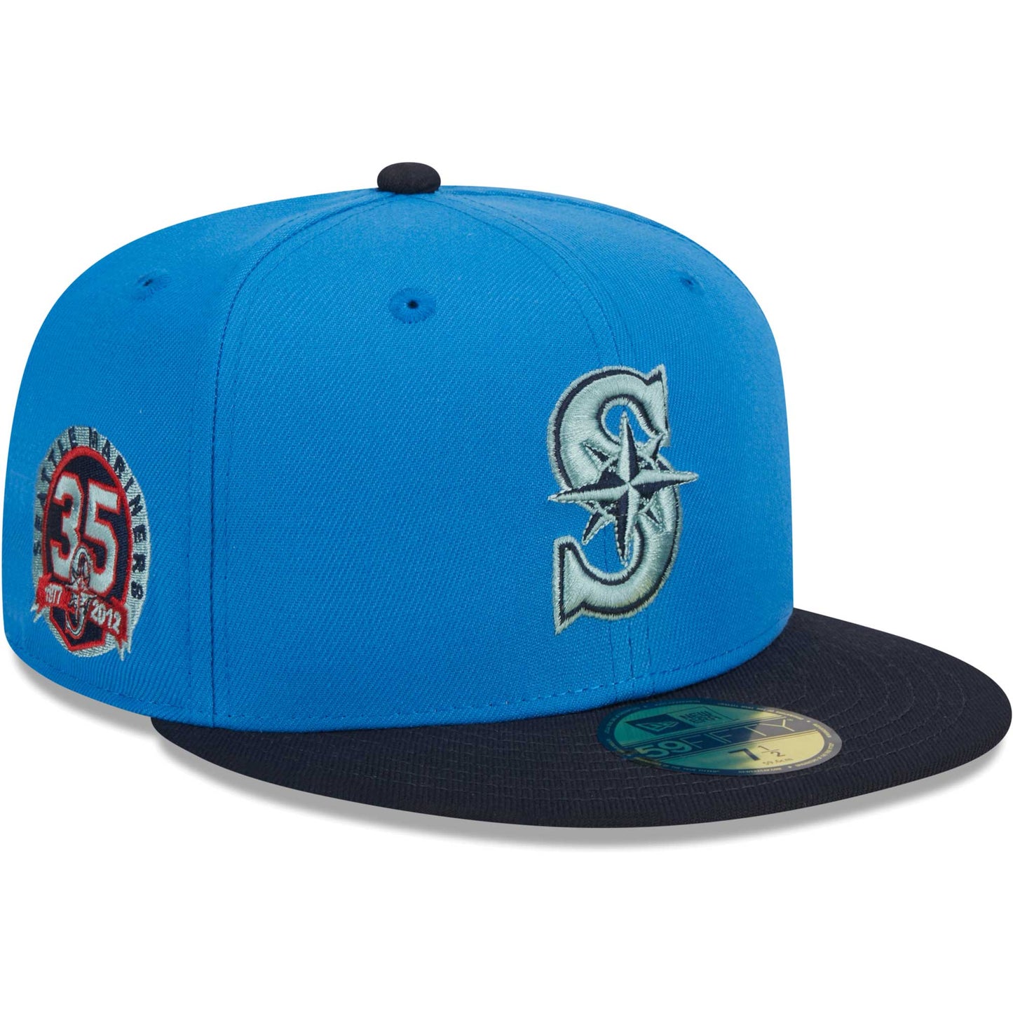 Seattle Mariners New Era 59FIFTY Fitted Hat - Royal