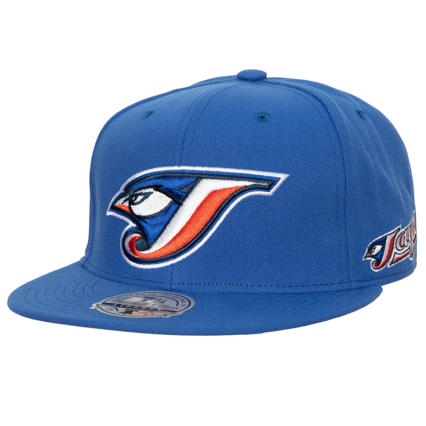 Toronto Blue Jays Mitchell & Ness Bases Loaded Fitted Hat - Royal/