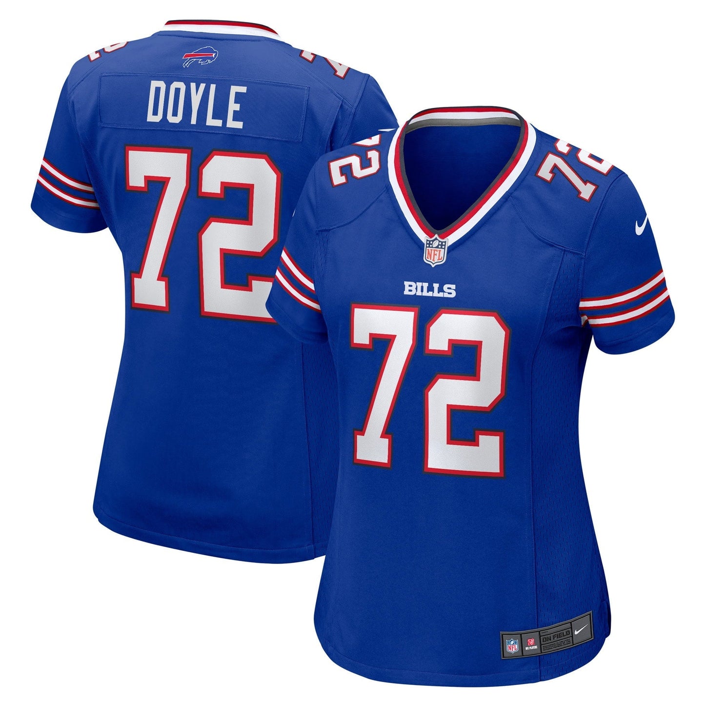 Women's Nike Tommy Doyle Royal Buffalo Bills Game Player Jersey