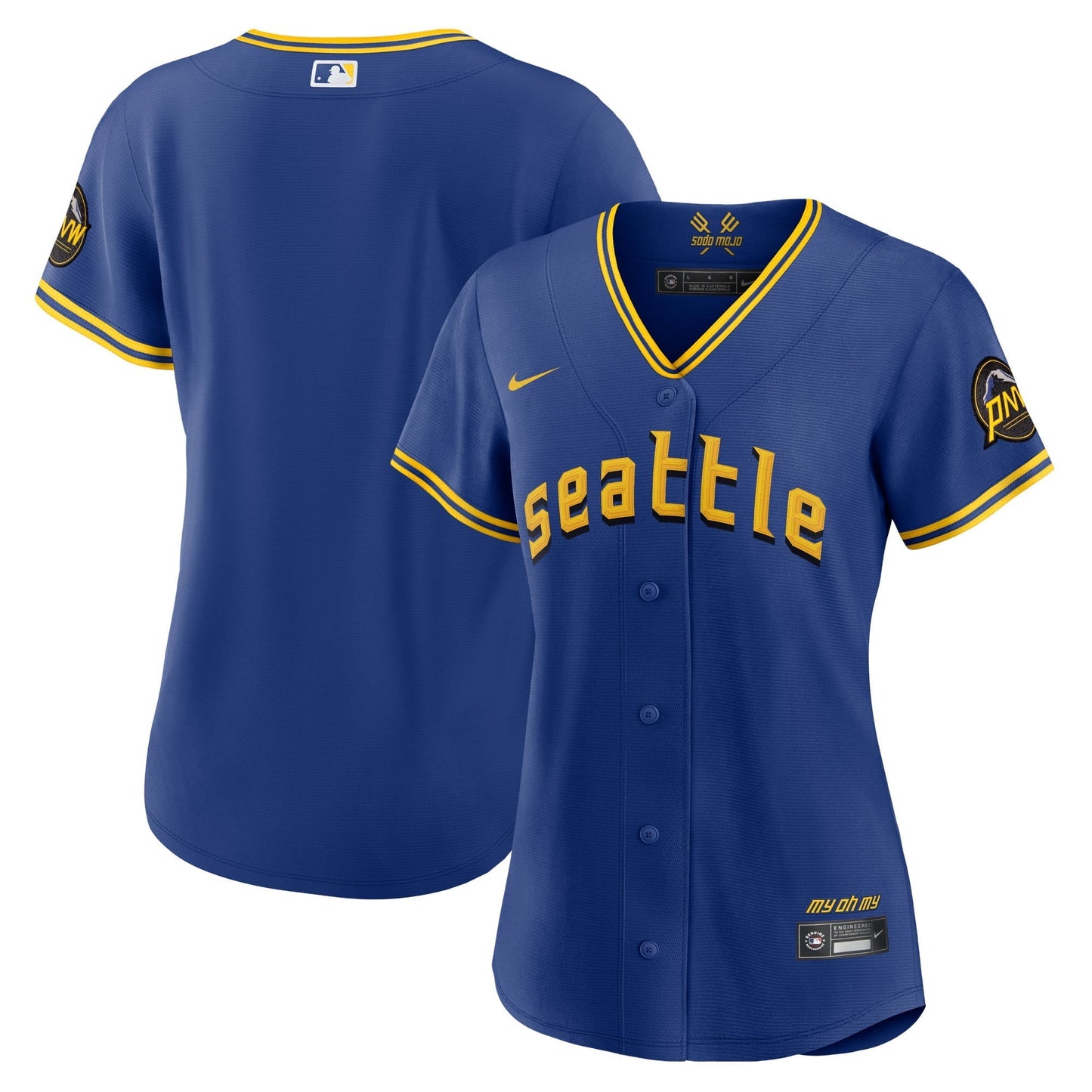 Women's Nike Royal Seattle Mariners 2023 City Connect Replica Jersey
