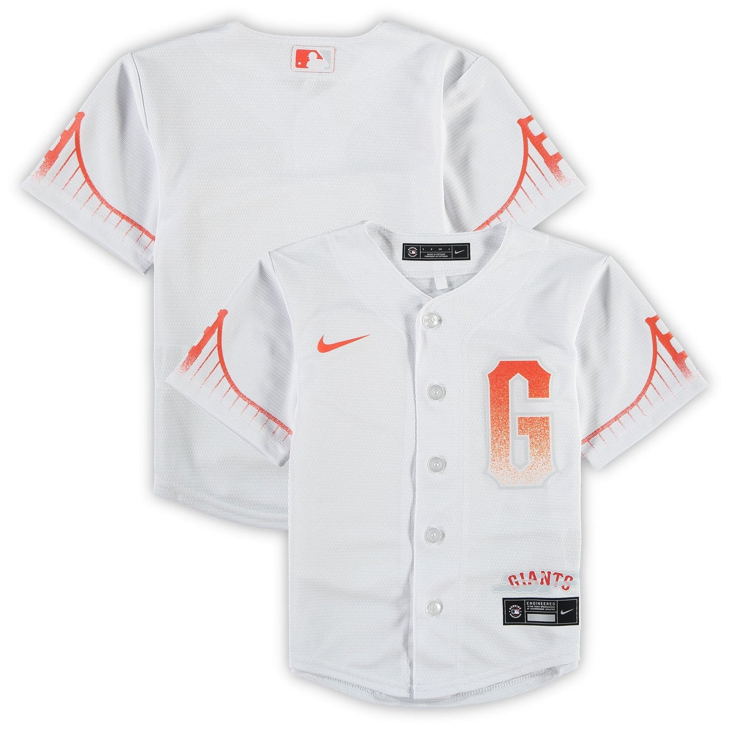 Preschool Nike White San Francisco Giants MLB City Connect Replica Team Jersey