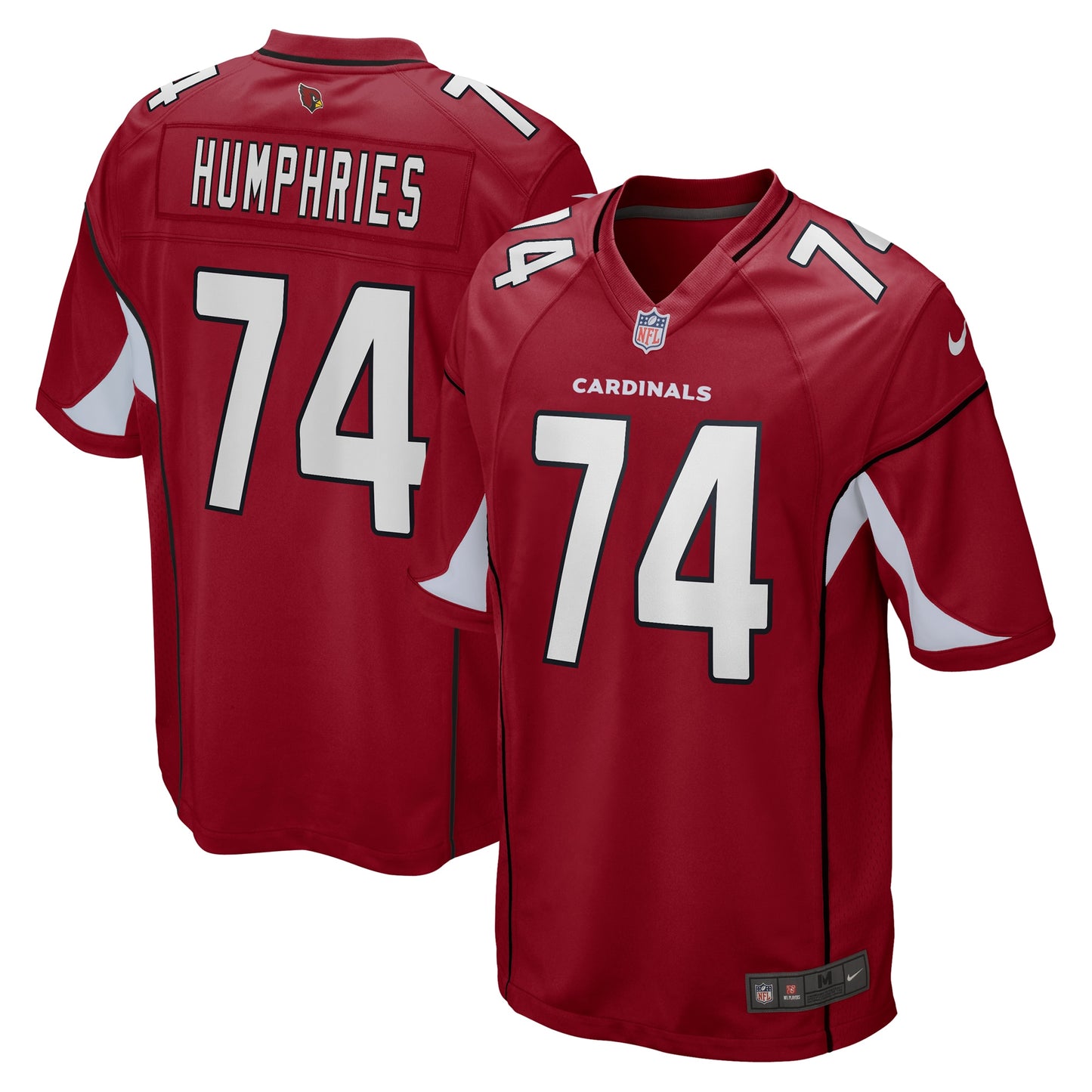 D.J. Humphries Arizona Cardinals Nike Game Jersey - Cardinal